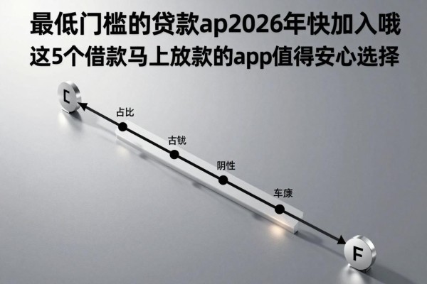 最低门槛的贷款app2026年快加入哦,这5个借款马上放款的app值得安心选择