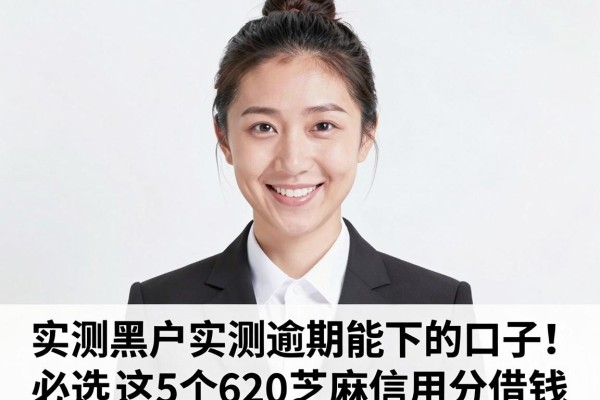 实测黑户实测逾期能下的口子!必选这5个620芝麻信用分借钱