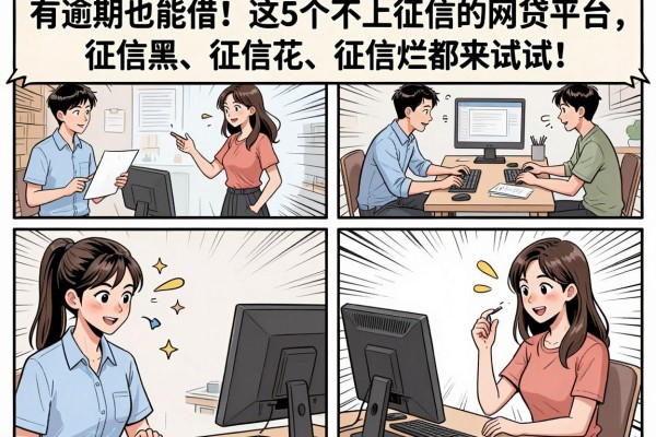 有逾期也能借!这5个不上征信的网贷平台,征信黑、征信花、征信烂都来试试