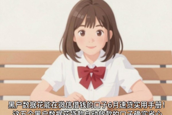 黑户数据花能在微信借钱的口子6月速贷实用手册!这五个黑户数据花贷款自动放款的口子确实省心
