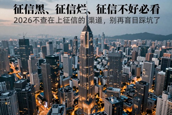 征信黑、征信烂、征信不好必看！2026不查不上征信的小额借钱渠道，别再盲目踩坑了