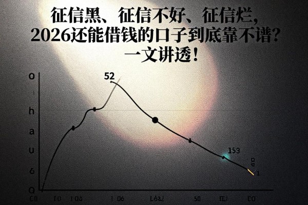 征信黑、征信不好、征信烂，2026还能借钱的口子到底靠不靠谱？一文讲透！