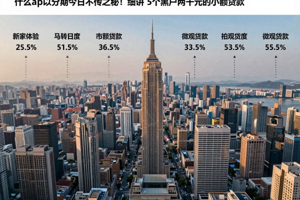 什么app可以分期今日不传之秘！细讲​5个黑户两千元的小额贷款