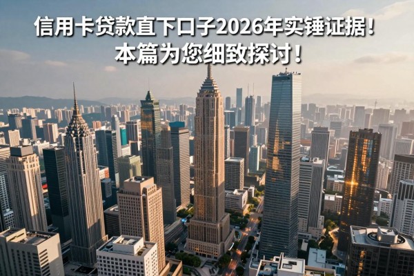 信用卡贷款直下口子2026年实锤证据!本篇为您细致探讨!
