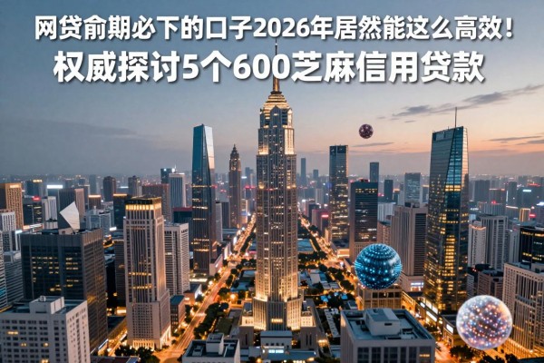 网贷逾期必下的口子2026年居然能这么高效!权威探讨5个600芝麻信用贷款