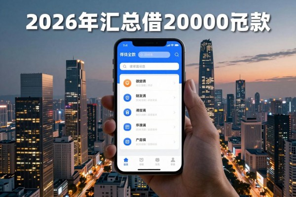 2026年汇总借2000元的平台,这五个网贷借钱500元马上放款的口子服务省心贴心