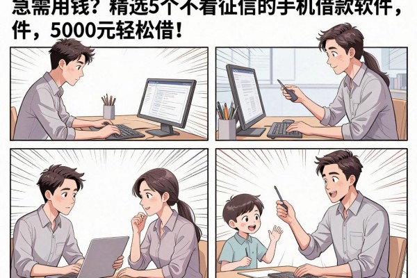 急需用钱？精选5个不看征信的手机借款软件，5000元轻松借！