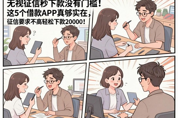无视征信秒下款没有门槛!这5个借款APP真够实在,征信要求不高轻松下款20000