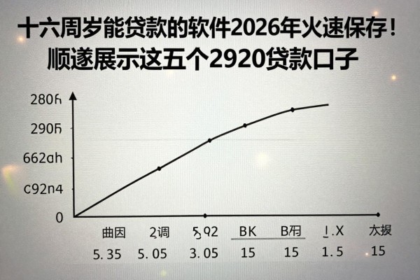 十六周岁能贷款的软件2026年火速保存!顺道展示这五个2920贷款口子