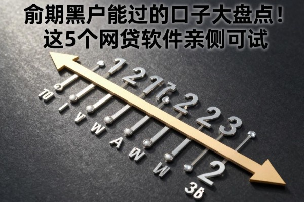 逾期黑户能过的口子大盘点!这5个网贷软件亲测可试