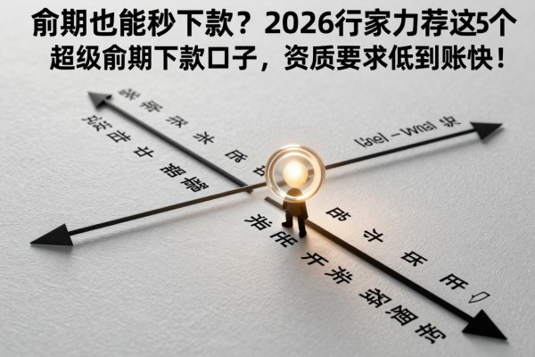 逾期也能秒下款？2026行家力荐这5个超级逾期下款口子，资质要求低到账快！