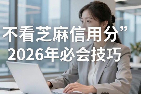 微信贷款不看芝麻信用分2026年必会技巧,这5个无视芝麻信用分的借钱软件真的很丝滑