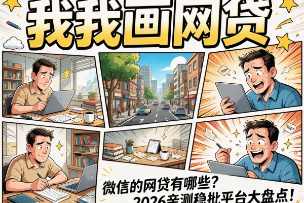 微信的网贷有哪些？2026亲测稳批平台大盘点！