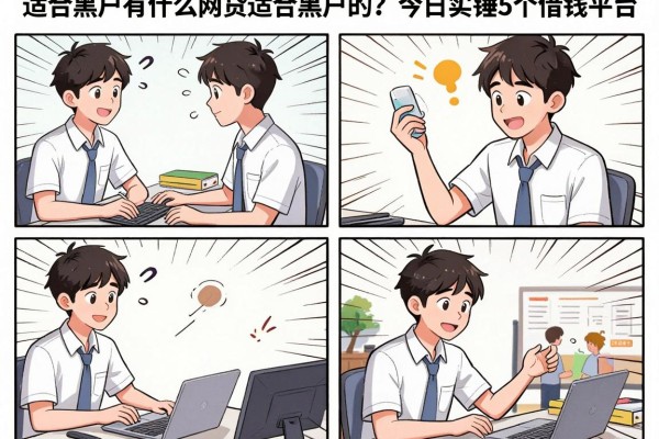 适合黑户有什么网贷适合黑户的?今日实锤5个借钱平台