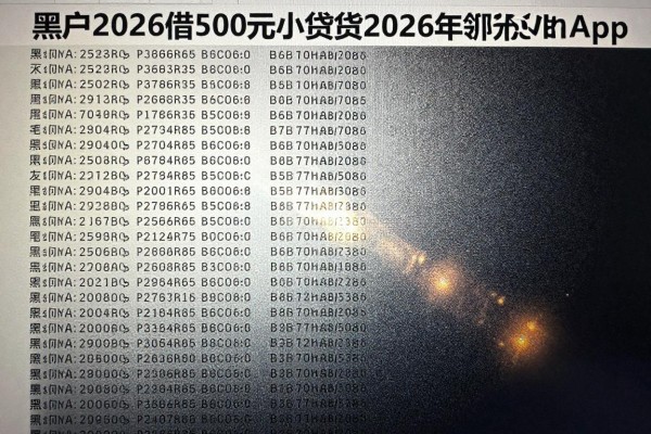 黑户2026借500元的小贷2026年众人验证!诠释这五个黑户2026借钱2500元无视的app