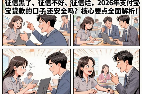 征信黑了、征信不好、征信烂，2026年支付宝贷款的口子还安全吗？核心要点全面解析！