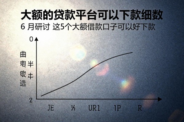 大额的贷款平台可以下款细数​，6月研讨​这5个大额借款口子可以好下款
