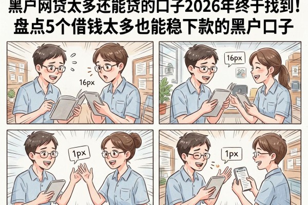 黑户网贷太多还能贷的口子2026年终于找到!盘点5个借钱太多也能稳下款的黑户口子