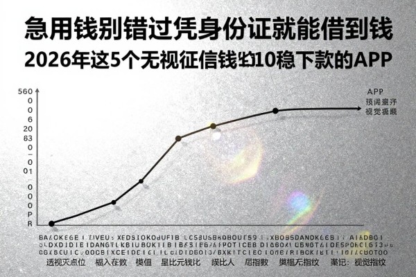 急用钱别错过!凭身份证就能借到钱,2026年这5个无视征信借钱1000元稳下款的APP务必收藏