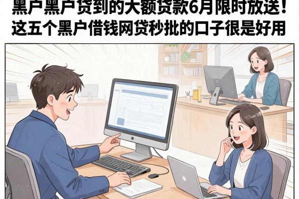 黑户黑户贷到的大额贷款6月限时放送!这五个黑户借钱网贷秒批的口子很是好用
