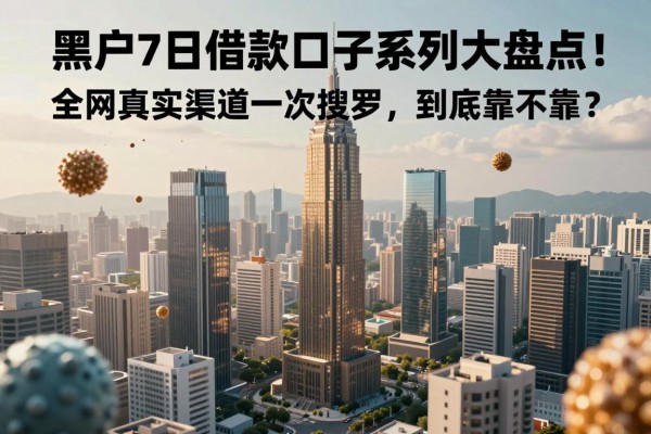 黑户7日借款口子系列大盘点！全网真实渠道一次搜罗，到底靠不靠谱？