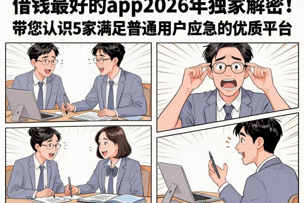借钱最好的app2026年独家解密!带您认识5家满足普通用户应急的优质平台