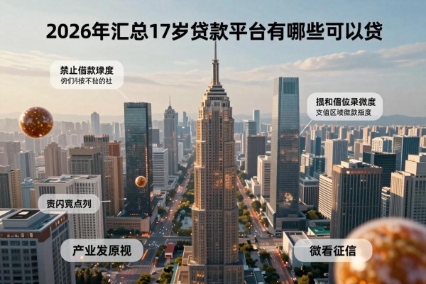 2026年汇总17岁贷款平台有哪些可以贷,顺便挑选5个借款最快下款平台不看征信