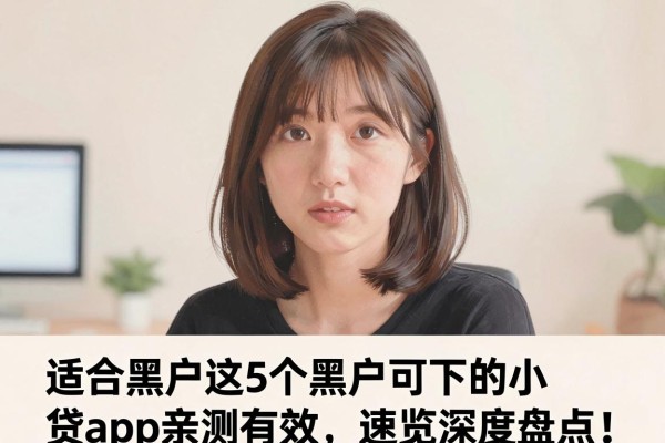 适合黑户这5个黑户可下的小贷app亲测有效，速览深度盘点