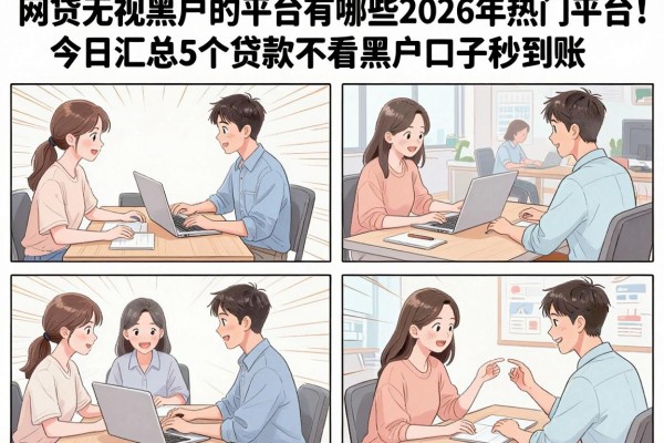 网贷无视黑户的平台有哪些2026年热门平台!今日汇总5个贷款不看黑户口子秒到账