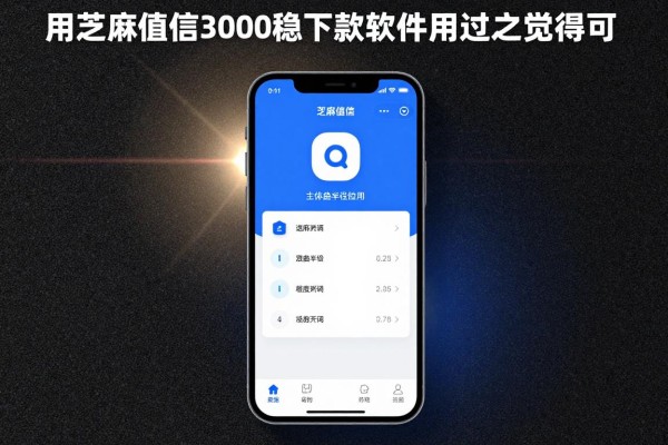 用芝麻借钱的软件,这五个借款3000稳下款软件用过之后觉得可