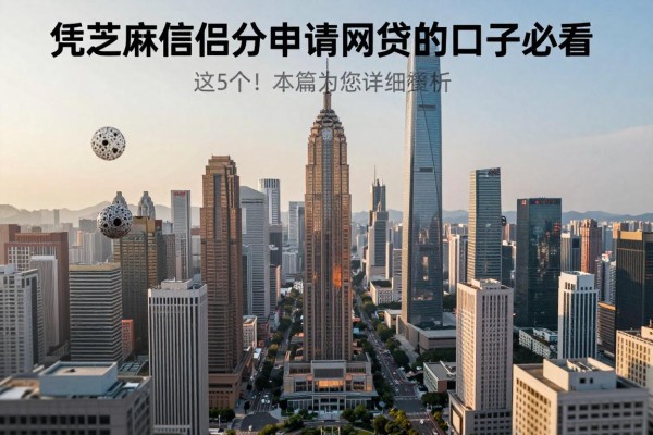 凭芝麻信用分申请网贷的口子必看​这5个！本篇为您详细评析！