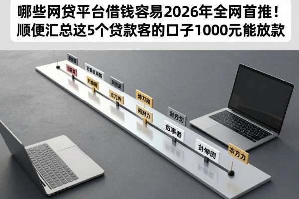 哪些网贷平台借钱容易2026年全网首推！顺便汇总这5个贷款容易的口子1000元能放款