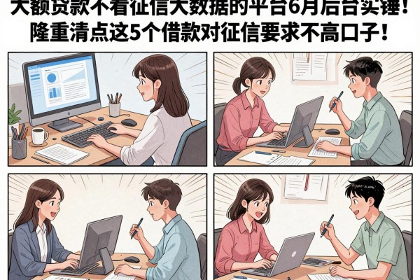 大额贷款不看征信大数据的平台6月后台实锤!隆重清点这5个借款对征信要求不高口子