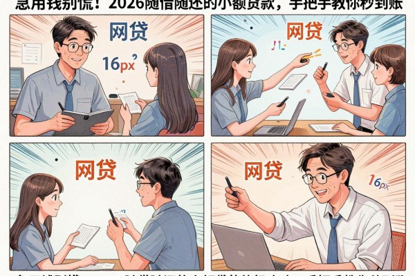 急用钱别慌!2026随借随还的小额贷款终极攻略,手把手教你秒到账