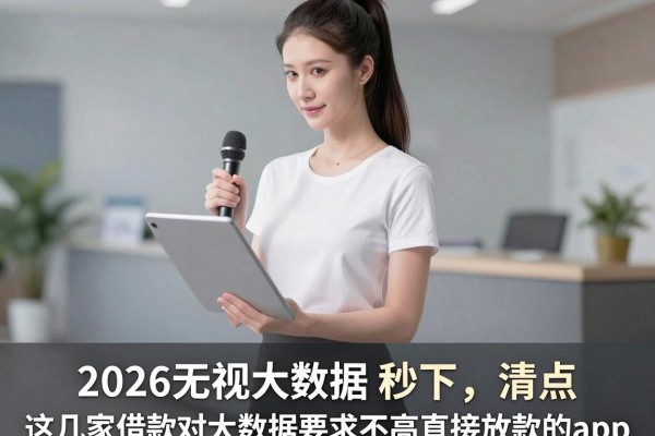 2026无视大数据 秒下,清点这几家借款对大数据要求不高直接放款的app
