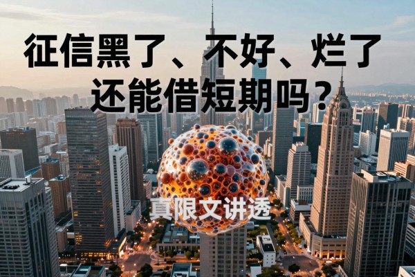 征信黑了、不好、烂了还能借短期吗?期限真相一文讲透