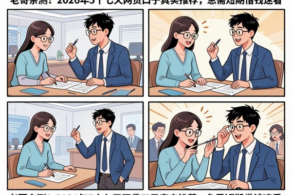 老哥亲测!2026年5个七天网贷口子真实推荐,急需短期借钱速看