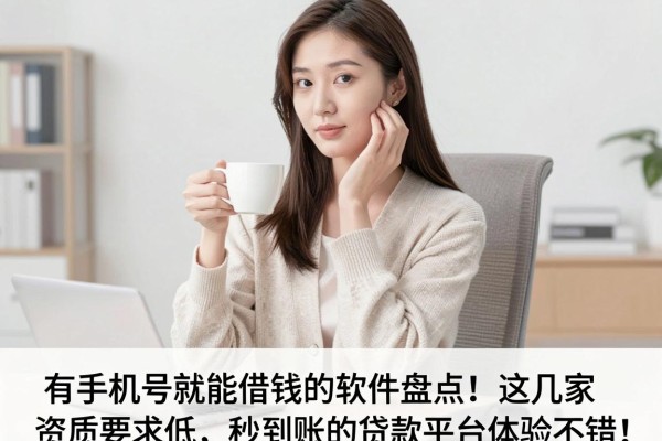 有手机号就能借钱的软件盘点!这几家资质要求低、秒到账的贷款平台体验不错