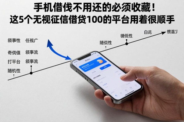 在用手机借钱不用还的必须收藏!这5个无视征信借钱1000的平台用着很顺手