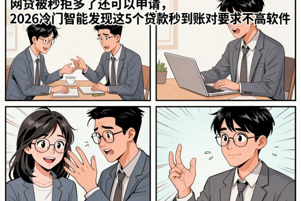 网贷被秒拒多了还可以申请,2026冷门智能发现这5个贷款秒到账对要求不高软件