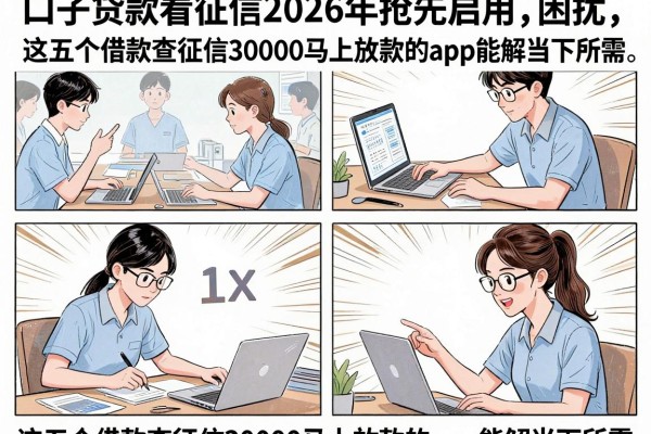 口子贷款看征信2026年抢先启用，这五个借款查征信30000马上放款的app能解当下所需