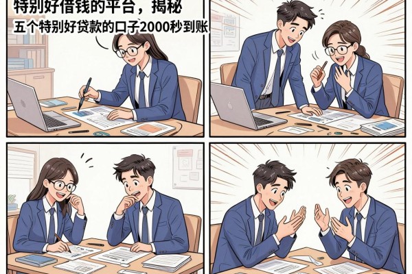 特别好借钱的平台,揭秘五个特别好贷款的口子2000秒到账