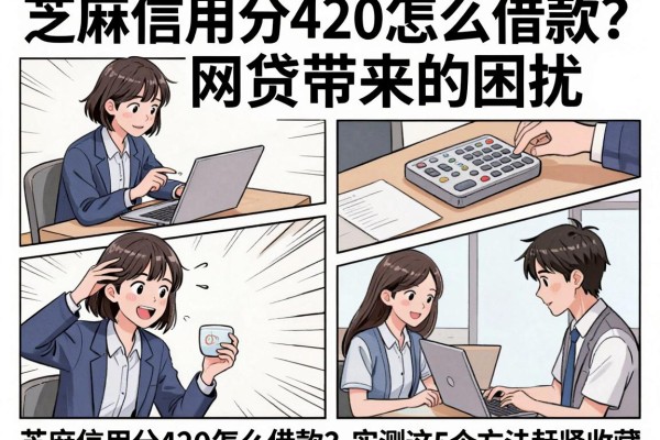 芝麻信用分420怎么借款?实测这5个方法赶紧收藏