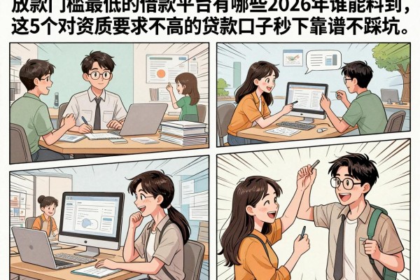 放款门槛最低的借款平台有哪些2026年谁能料到，这5个对资质要求不高的贷款口子秒下靠谱不踩坑