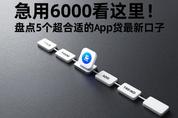 急用6000看这里!盘点5个超合适的app贷款最新口子