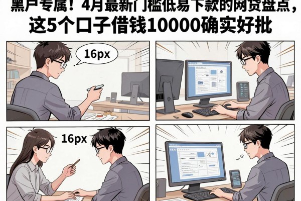 黑户专属！4月最新门槛低易下款的网贷盘点，这5个口子借钱10000确实好批