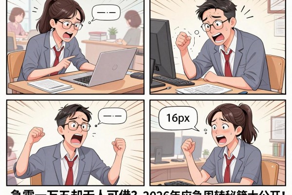 急需一万五却无人可借?2026年应急周转秘籍大公开!