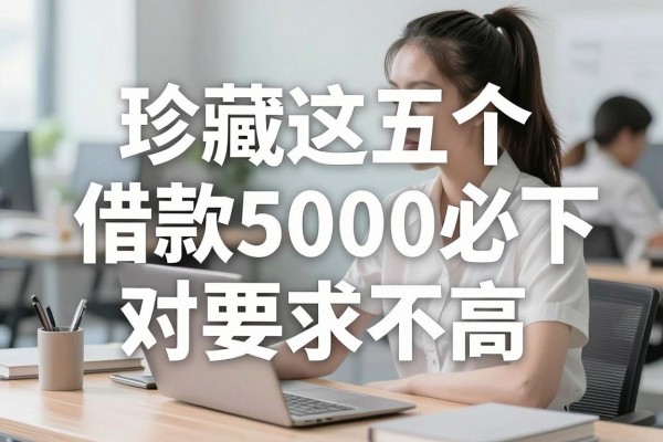 很容易过的小额贷款,珍藏这五个借款5000必下 对要求不高 的app