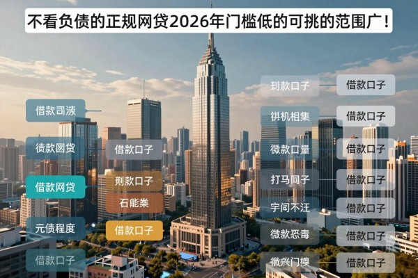 不看负债的正规网贷2026年门槛低的可挑的范围广!,本篇全面汇集这5个借款口子!