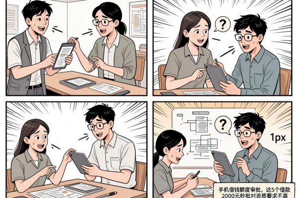 手机借钱额度审批,这5个借款2000元秒批对资质要求不高app可临时周转使用